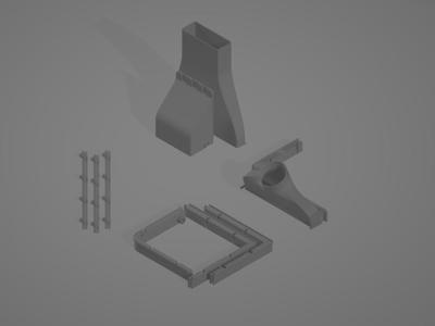 P1S Exhaust Capture System V3.0 for BIQU Turbo Fan