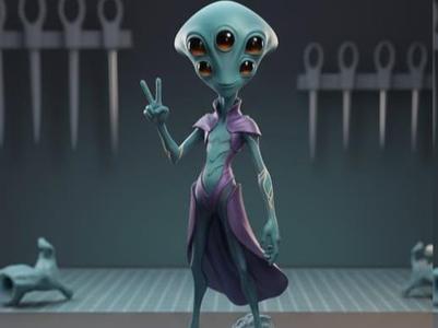 The Zelosian Explorer (peacefull aliens)