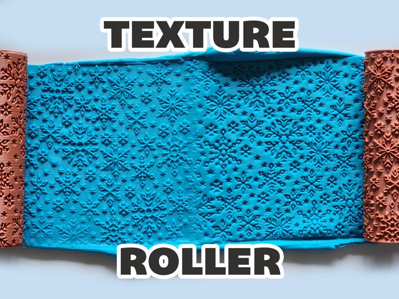 Texture Roller V110 | Snowflakes II