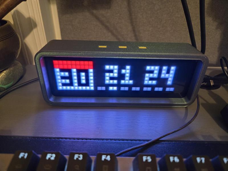 Ulanzi TC001 Pixel Clock AWTRIX Device Case