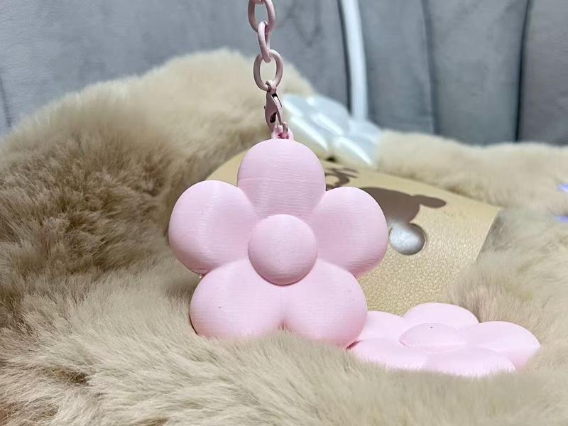 Flower Charm Keychain