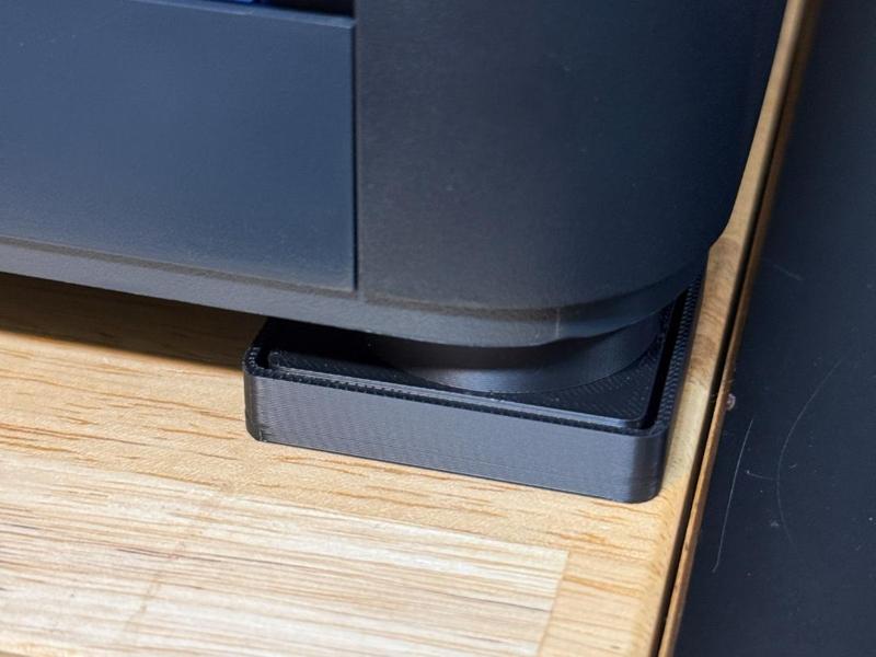 Anti-vibration feet for P1S