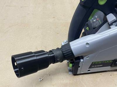 Starmix vacuum to Festool adapter