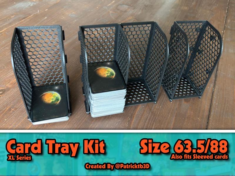 Card draw/discard tray XL Series