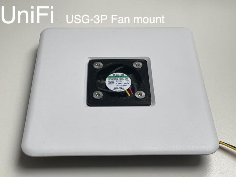 Ubiquiti UniFi USG-3P Fan mount