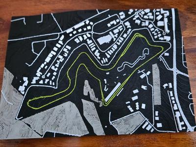 Kyalami Grand Prix Circuit 3D Miniature