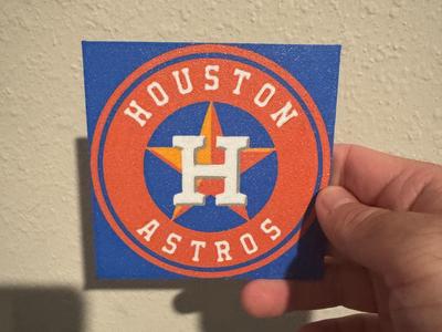 Houston Astros Custom Coasters
