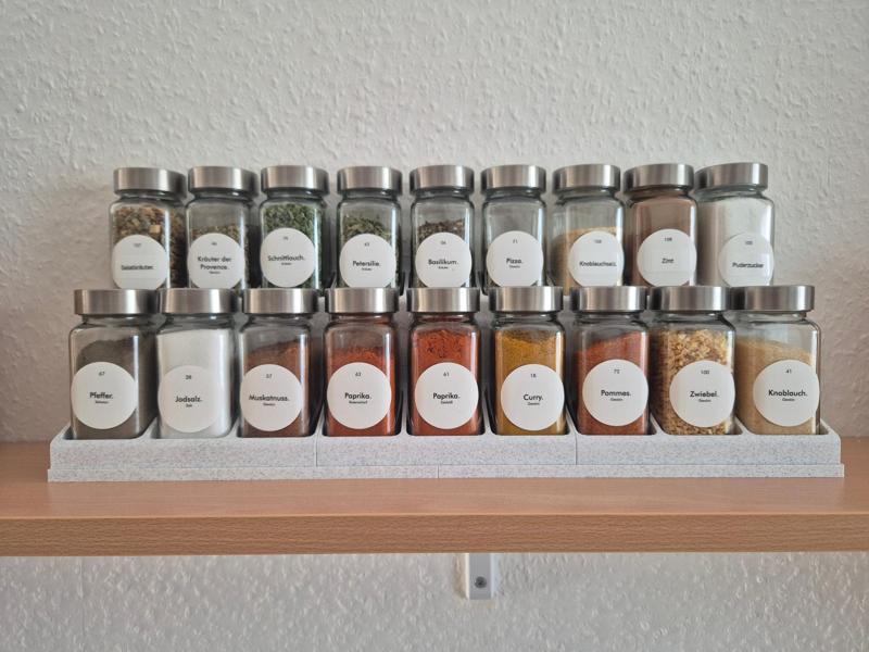 Spice Organizer (6, 12, 18 or 24 pieces)