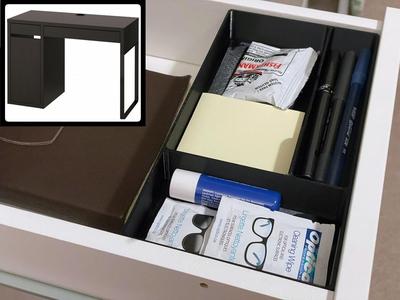 Stacking Drawer Trays for IKEA MICKE desk