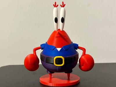 Mr. Krab - No AMS - Spongebob toy - Action figure