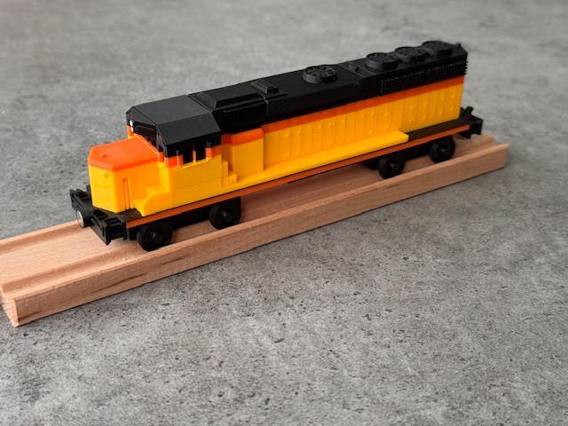 The Classic EMD GP40 – 3D Printable Diesel Icon