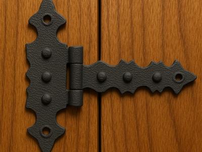 Rustic Hinge 