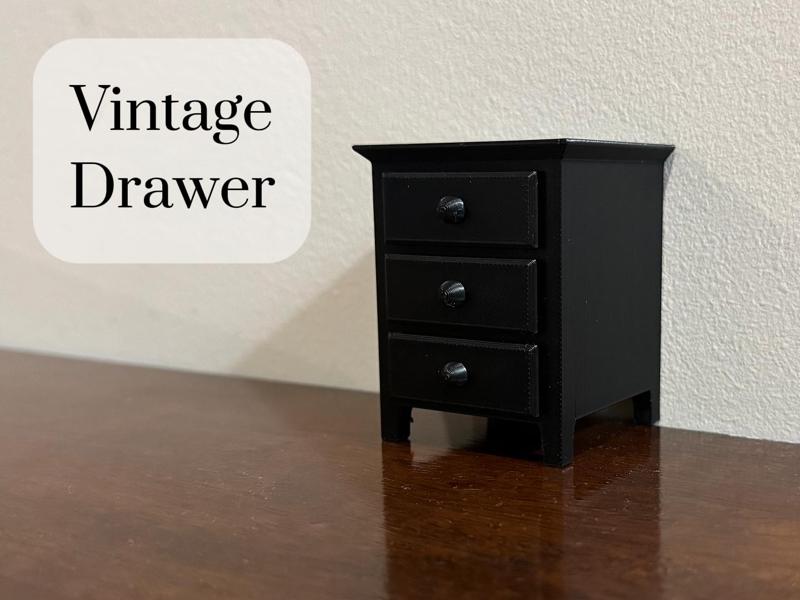 Mini Vintage Drawer