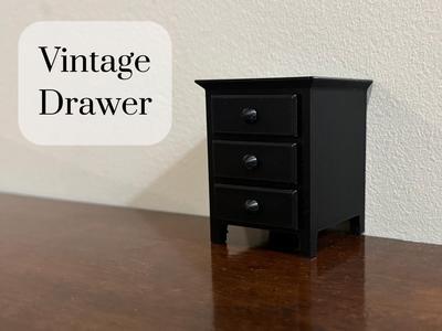 Mini Vintage Drawer