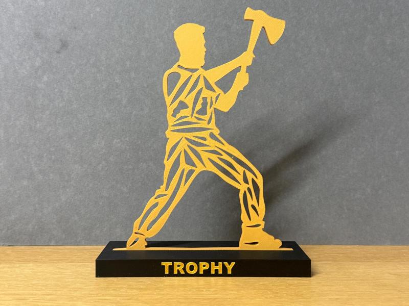 Axe Throwing Trophy