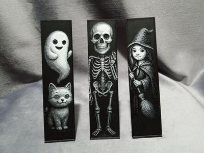 Halloween bookmarks (Set №1)