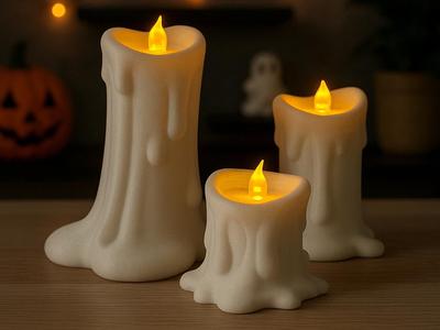 Halloween Candle Trio