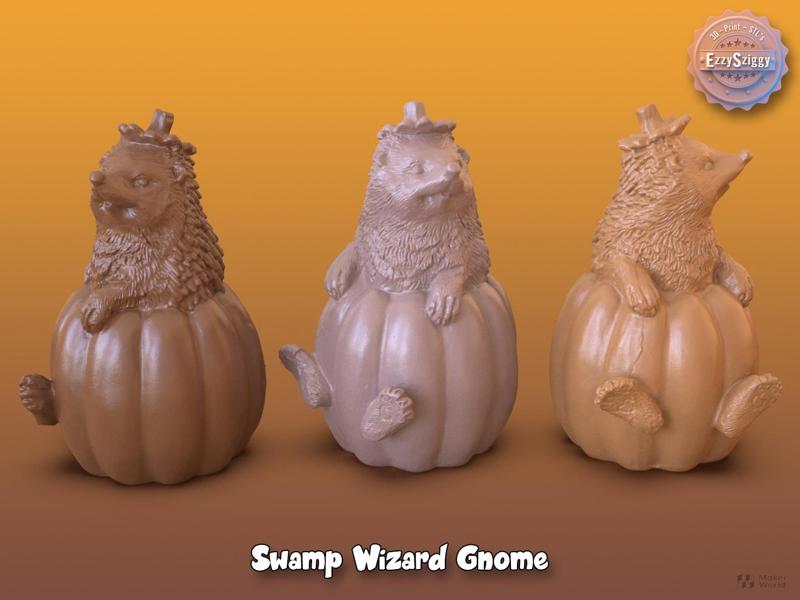 Hedgehog in a Pumpkin