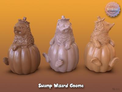 Hedgehog in a Pumpkin
