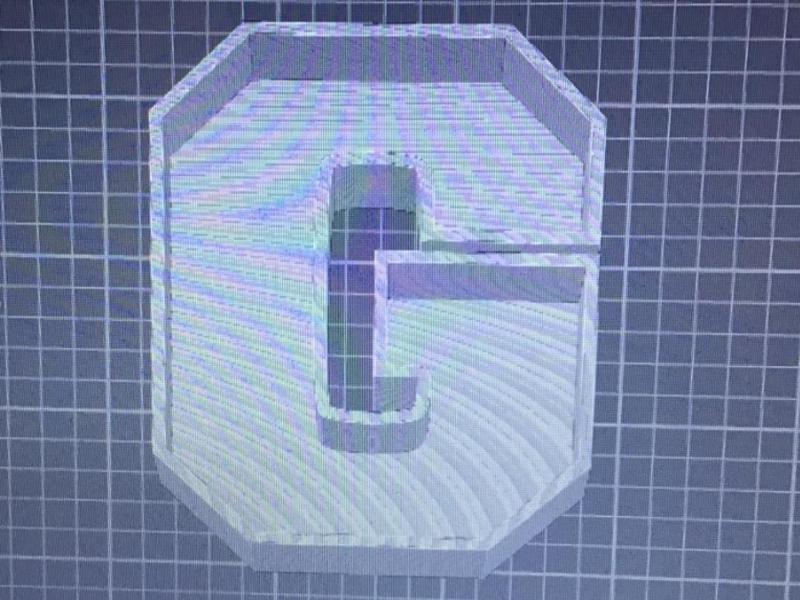 Candy dish letters (G)