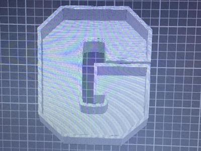 Candy dish letters (G)
