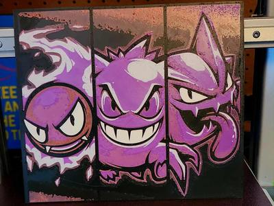 Ghost Pokemon Hueforge Fan Art