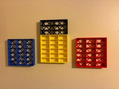 18 or 6 Hotwheels Car Wall Display