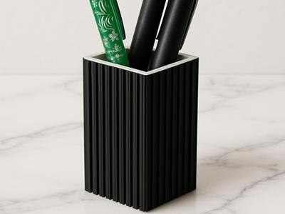 Modern 3D desk storage