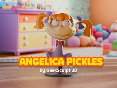 Rugrats Angelica Pickles Collectible Figurine