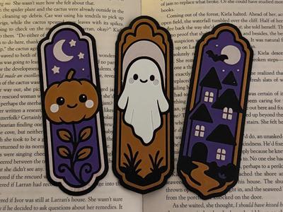 Cute Halloween Bookmarks