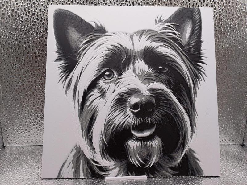 Skye Terrier Hueforge