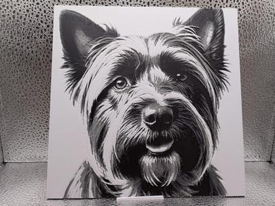 Skye Terrier Hueforge