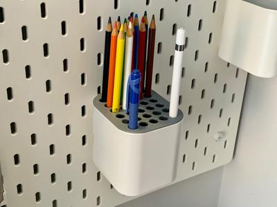IKEA Skadis Container - Pen Holder 5x6