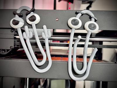 Clippy memo holder, fridge magnet (three styles!)