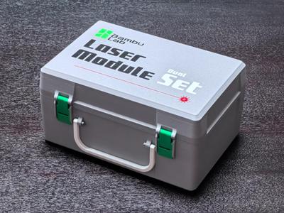 H2 Series 10W & 40W Dual Laser Module Set Case