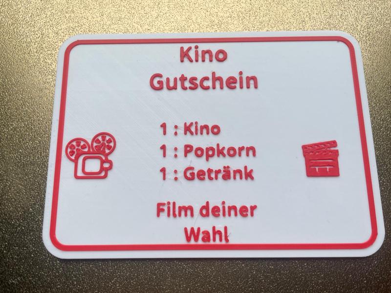 Cinema voucher