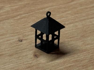 Mini Lantern for Nativity Scene Building or Model Building