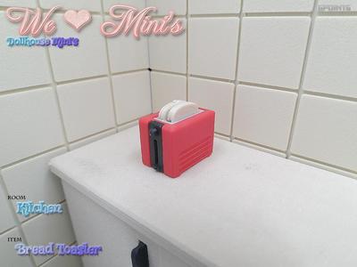 Dollhouse - Bread Toaster 1:18 1:12 1:6
