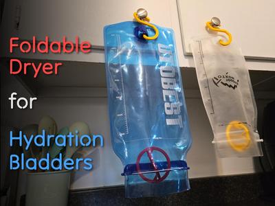 Foldable Dryer for Hydration Bladders