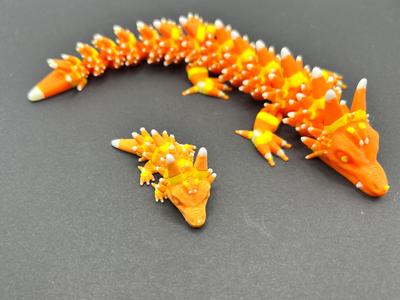 Snack-Size Candy Corn Dragon