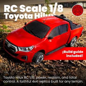 T0Y0T4 H1LUX - FULL 3D AWD RC CAR 1/8