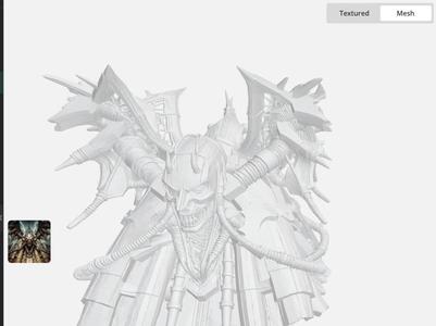 Gargoyle pen and paper clip holder