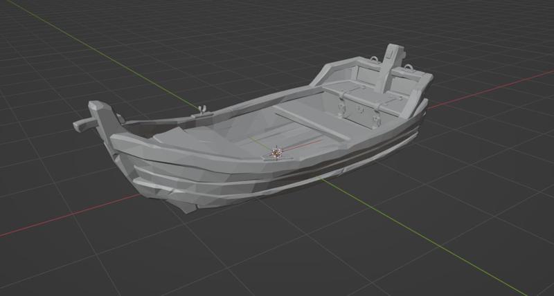 Sea Of Thieves Row Boat