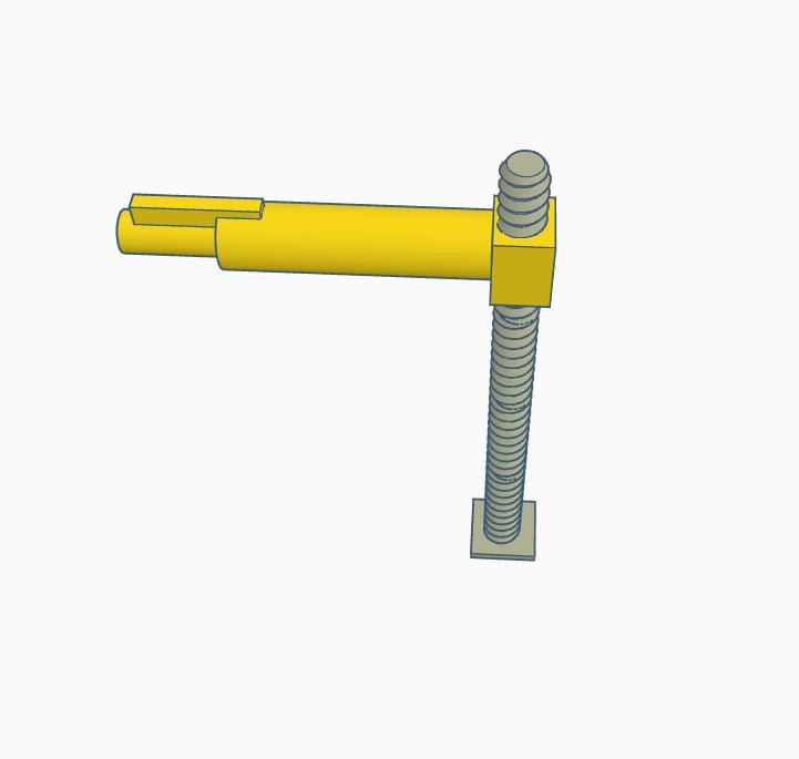 playmobil Lkw stütze mit Schraubgewinde