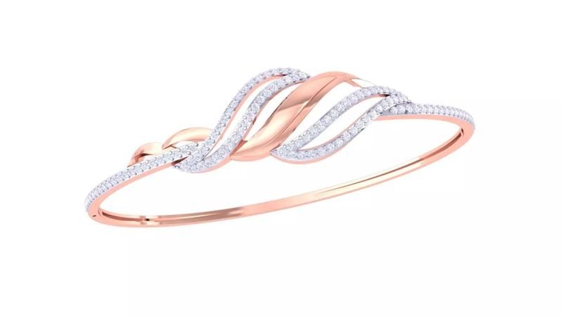 Women Light wt Diamond Bracelet 3dm renders