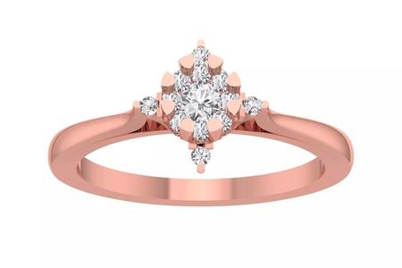 Women Wedding Engagement Bridal Ring