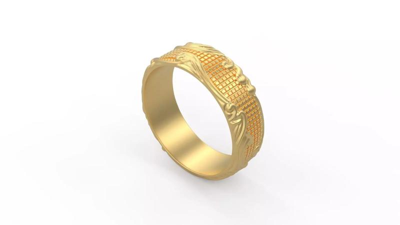 David Yurman Waves Band Ring