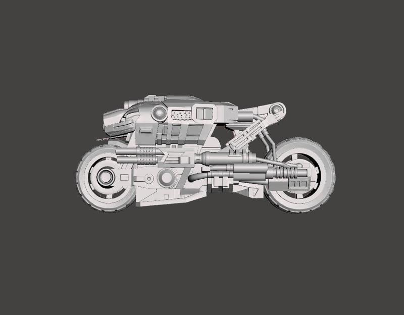 FAN ART Terminator SKYNET TERMINATOR TERMINATOR MOTORCYCLE