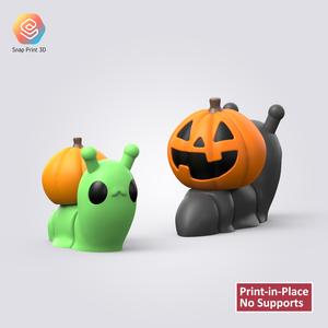 Flexi Articulated Halloween Snail