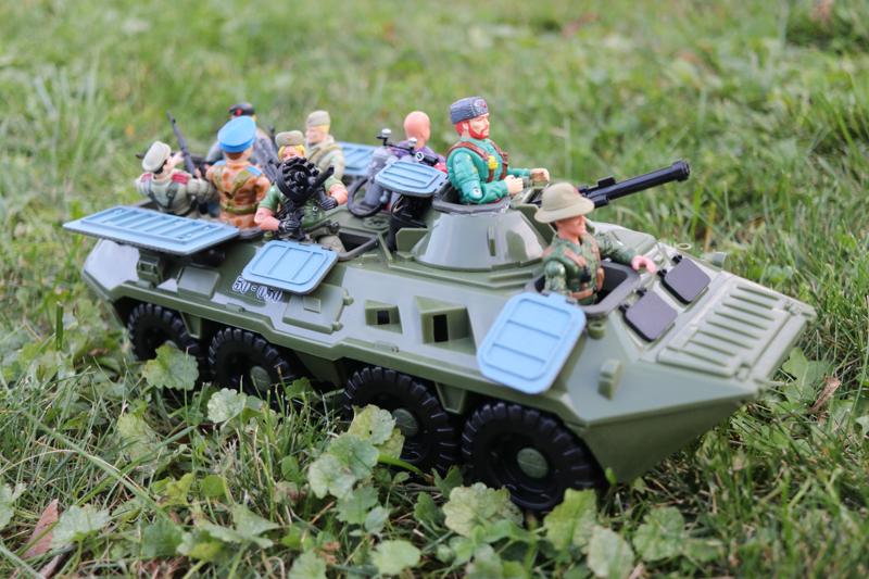 Hatches and Seats for BTR IFV Oktober Guard GI Joe Vehicle